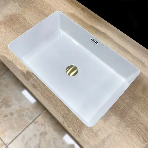 Умивальник VBI Manarola white врізний VBI-018006, Білий - фото 1