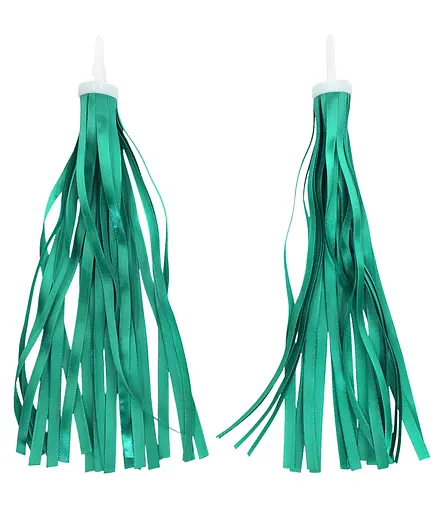 Ленты в руль детского велосипеда / самоката атласные однотонные бирюзовый (G00019656)