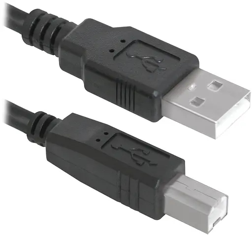 Кабель USB AM-BM, 1.8 м, черный, USB04-06 Defender - фото 2