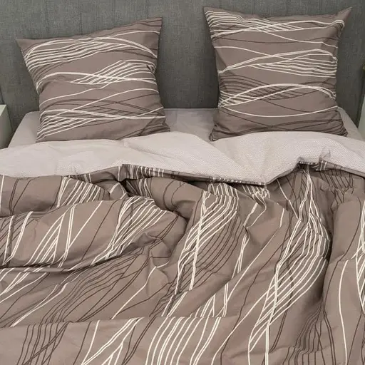 Комплект постільної білизни Viluta євро ранфорс 24315 100% бавовна - фото 2