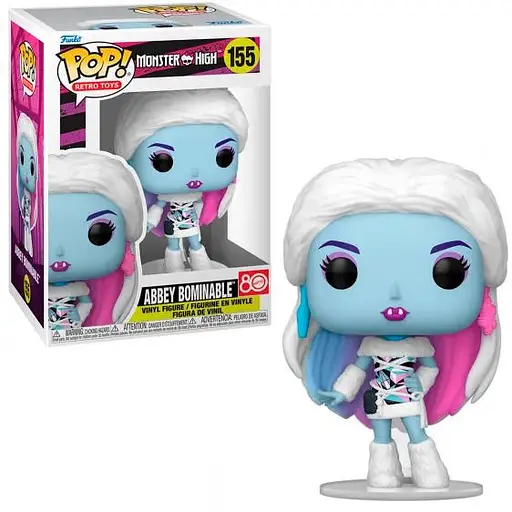 Коллекционная  фигурка   Funko Pop Эбби Монстр Хай Monster High Abbey 10 см FP MH AB 155 - фото 1