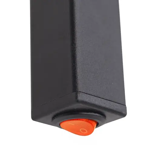 Рушникосушка електрична Авангард 480х800, ліва, чорний муар - фото 3