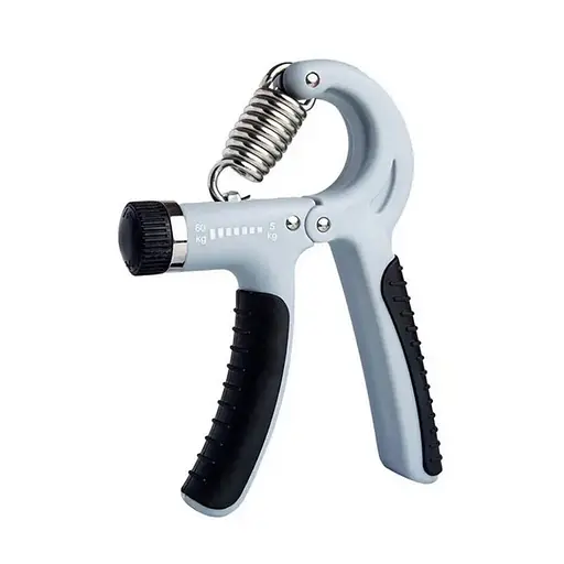 Эспандер кистевой пружинный с регулируемой нагрузкой Power Grip Pro NE-W-87-G 5-60 кг