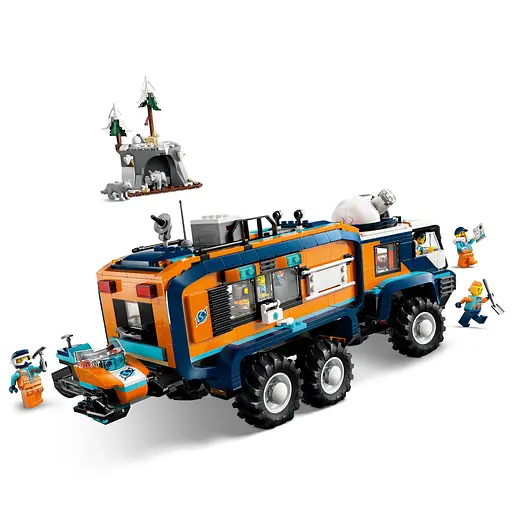 Конструктор LEGO City Арктический исследовательский грузовик с научной лабораторией 1064 детали (60471) - фото 6