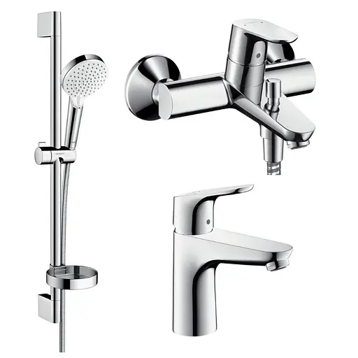 Набір змішувачів для ванни Hansgrohe Focus E2 1092019 Хром - фото 1