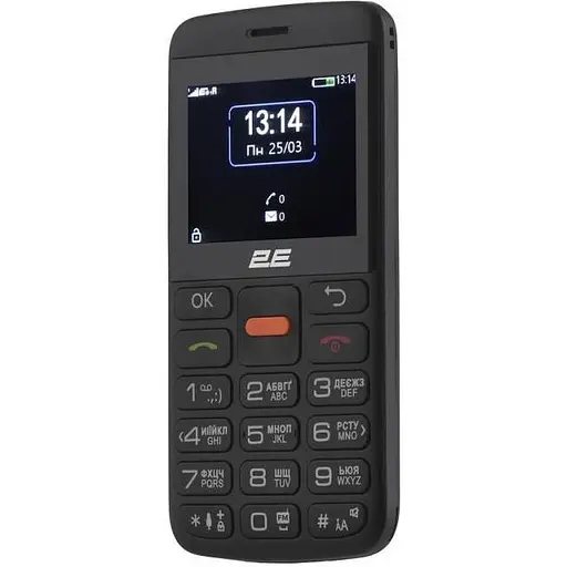 Мобільний телефон бабушкофон 2E T180 MAX Black 688130251051 - фото 2
