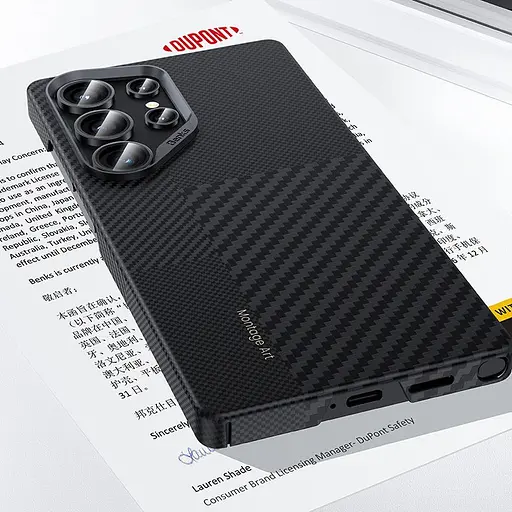 Чехол Benks Montage ArmorAir Kevlar Case 600D/1500D Magnetic для Samsung Galaxy S25 Ultra Black (6948005949235) [141718] - фото 18