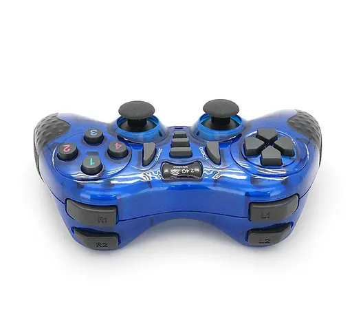 Геймпад бездротовий джойстик Voltronic HJ041Bl PC/PS3/Android/Android TV Blue - фото 2