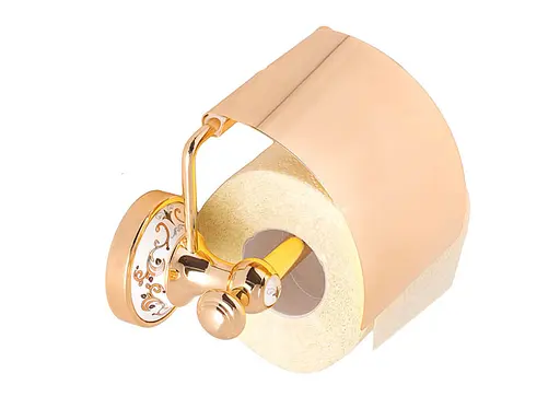 Держатель для туалетной бумаги Kugu Medusa 711G Золотой - фото 2