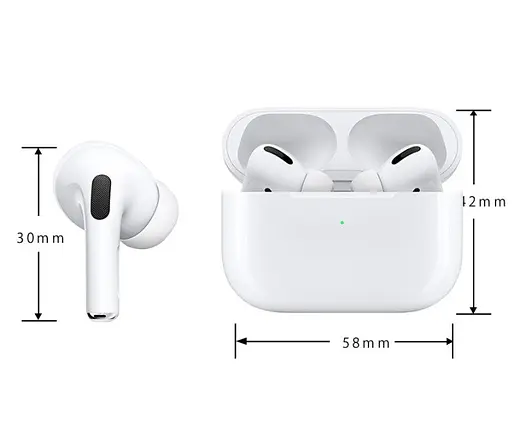 Беспроводные наушники WUW-R193, BT5.0, TWS, 30mAh, 200mAh, 4h, white - фото 2