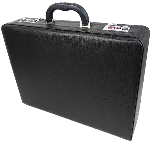 Классический кейс Portfolio из эко кожи черный sum0028874 - фото 3