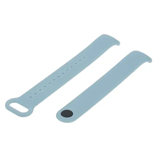 Силиконовый ремешок для Xiaomi Mi Band 8, 09 серо-голубой - фото 1