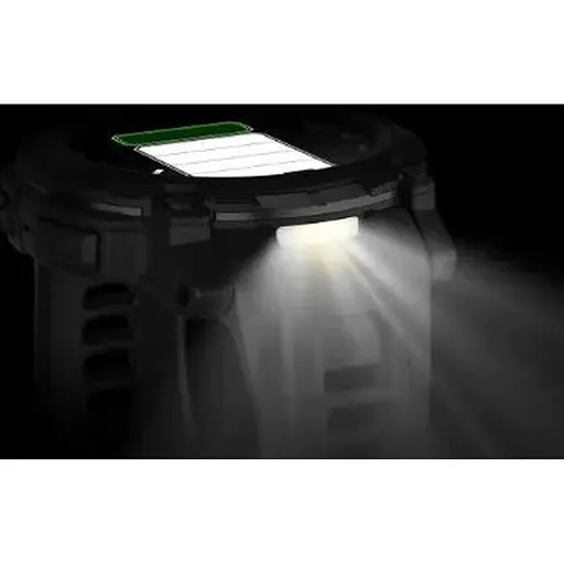 Смарт-часы Garmin Instinct 3 50mm AMOLED Tactical Edition Black with Black Band 010-03020-50 - фото 9