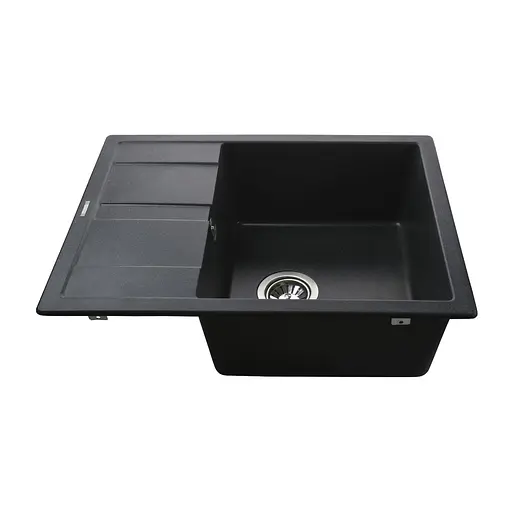 Гранітна мийка Globus Lux One графіт 650x500мм-А0001 000002983, Графит - фото 4