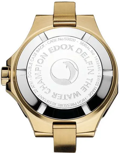 Часы Edox Delfin Diver Date Lady 53020 37JC Nanrud - фото 2