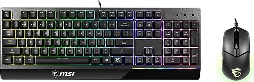 Комплект (клавиатура и мышь) MSI Vigor GK30 COMBO Black UA (S11-04UA212-CLA) - фото 1