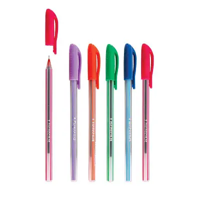 Ручка кулькова масляна, синя 1 Вересня - фото 1