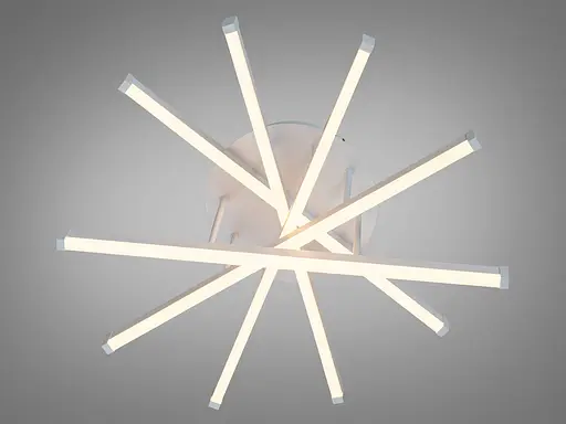 Стельова люстра Diasha біла LED 70W 5 модулів - фото 2
