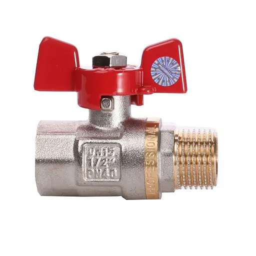 Кран кульовий прямий Q Professional 1/2″ ЗВ КБ PN40 QP152 - фото 1