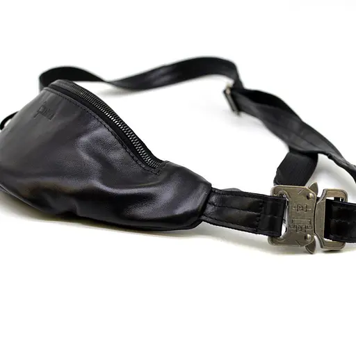 Маленька бананка Tarwa з натуральної шкіри 11х28х6 см sum0028379 - фото 6