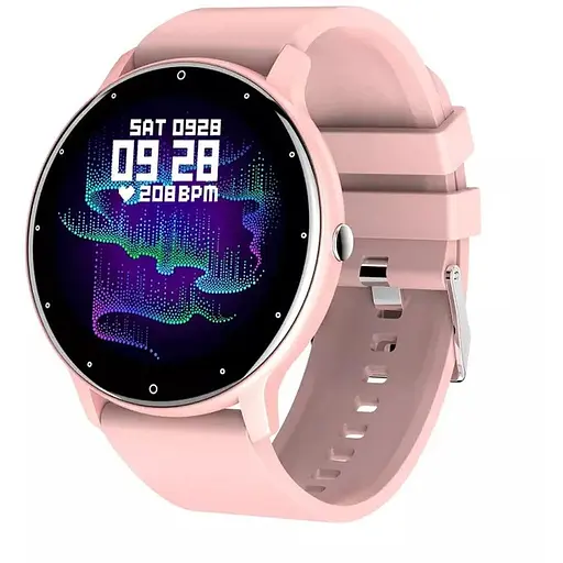 Умные часы Jiks Watch Lite с измерением артериального давления Розовый - фото 1