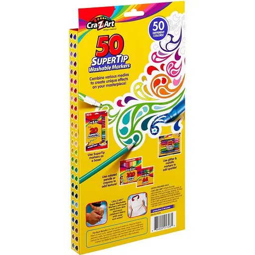 Маркери легкозмивні Cra-Z-Art ароматизовані 50 шт. (01328CRA) - фото 3