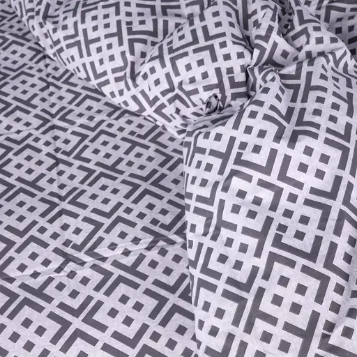 Комплект постільної білизни бязь MIRSON Abstract Graphite 110х140см (2200013165675) - фото 4