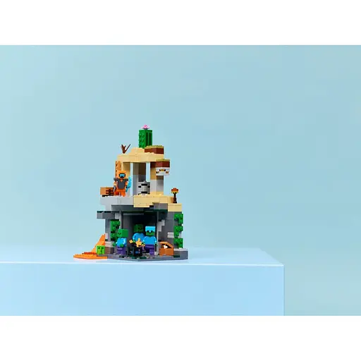 Конструктор LEGO Minecraft Підземелля зомбі 284 деталі (21587) - фото 7