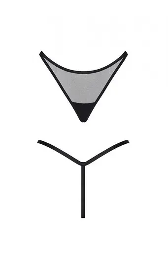 Трусики-стрінги Demoniq LadyX Chelo XXL чорний - фото 6