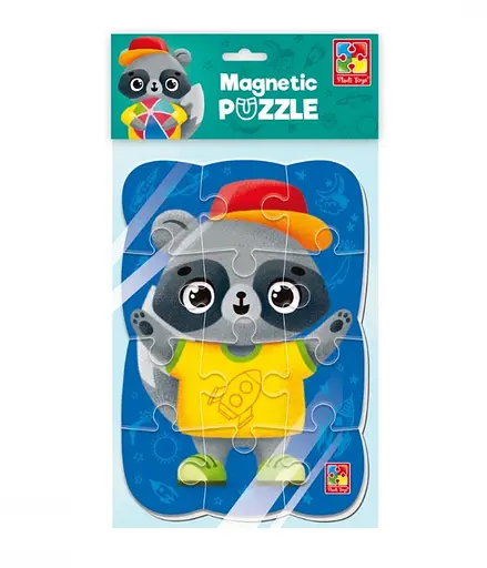 Пазлы мягкие магнитные Енот, А5