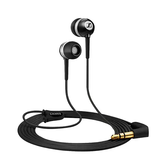 Наушники Sennheiser CX 300II с басами, 3,5 мм, музыка, стереогарнитура HIFI для iPhone, Android - фото 1