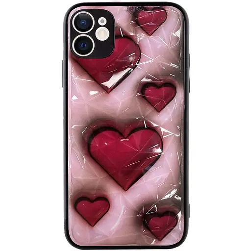 Чохол Epik TPU+PC Prisma Plushie для Apple iPhone 11, 6.1 Hearts - фото 2
