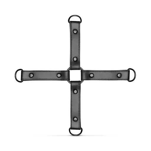 Фіксатор для рук та ніг Bedroom Fantasies Hogtie & Cuffs Set 4-Way Restrant Set - фото 2