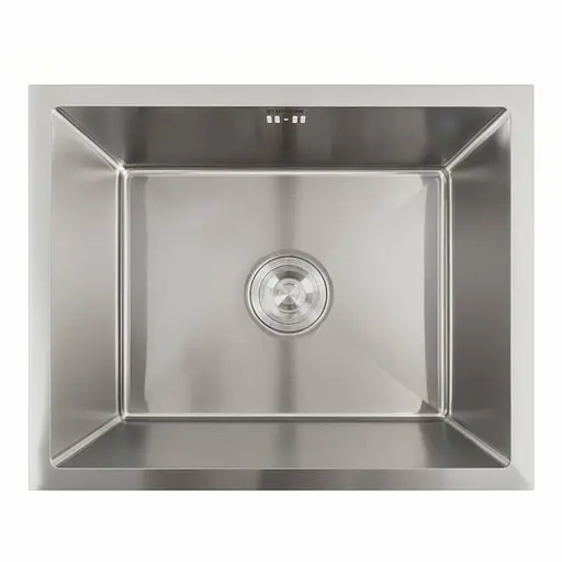 Кухонна мийка нержавійка СМ 54x44 Platinum Handmade (монтаж під стільницю), Нержавіюча сталь - фото 1
