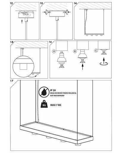 Підвісний світильник Nowodvorski 9381 Plant - фото 4