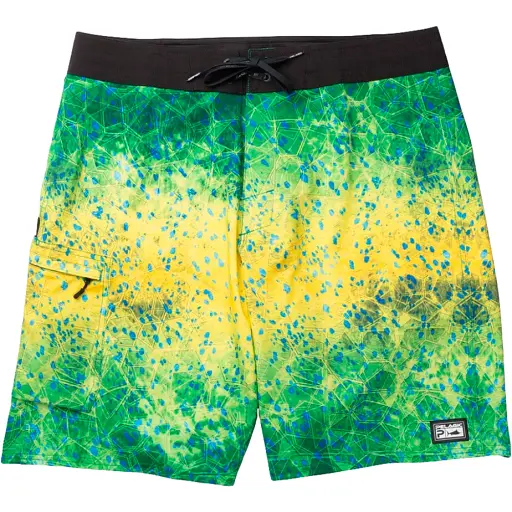 Шорты Pelagic Blue Water Fishing Shorts 30 Green Dorado - фото 1