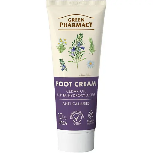 Крем для ног Зеленая Аптека против мозолей и натоптышей, 75 мл