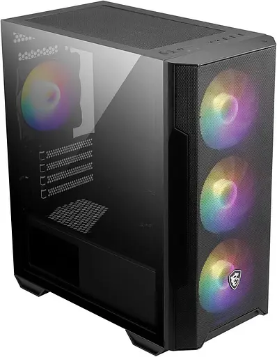 Корпус MSI MAG Forge M100R Black (MAG FORGE M100R) Без БП - фото 4