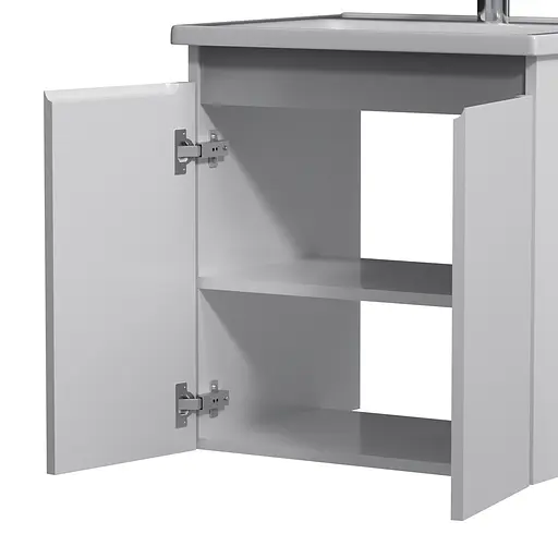 Тумба підвісна AM.PM X - Joy 55 см з умивальником M85-FHX0551-WC0551WG38 - фото 6