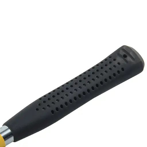 Киянка резиновая Sigma 900 г черная, металлическая обрезиненная рукоятка (4317501) - фото 3