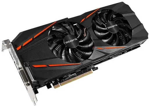 Видеокарта Gigabyte GTX 1060 6Gb Gaming G1 (GV-N1060G1 GAMING-6GD) (GDDR5, 192 bit, PCI-E 3.0 x16) Б/у - фото 2