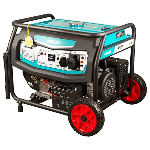 Бензиновий генератор Sigma 7.5/8.0 кВт, однофазний, ручний/електро запуск (5710561) - фото 3