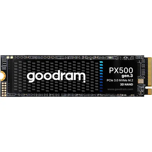 Накопичувач SSD GoodRam m.2 NVMe 256GB PX500 G3 PCIe 3.0 (SSDPR-PX500-256-80-G3) - фото 1