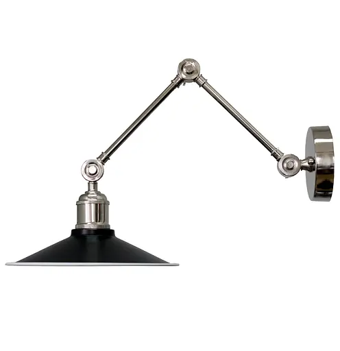 Настенное бра латунное 3-х поворотное, PikArt арт. 3298 черный - фото 1