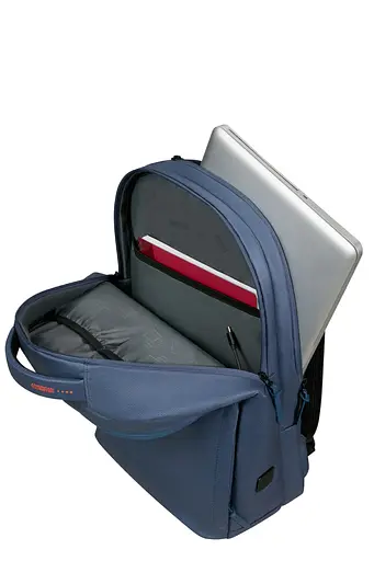 Рюкзак 15,6" American Tourister URBAN GROOVE NAVY/ORANGE 50x31х23 24G*67043 - фото 9