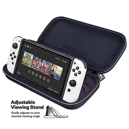 Чохол Deluxe Travel Case (Silver) (Nintendo Switch, Switch Lite, Switch OLED model) - фото 5