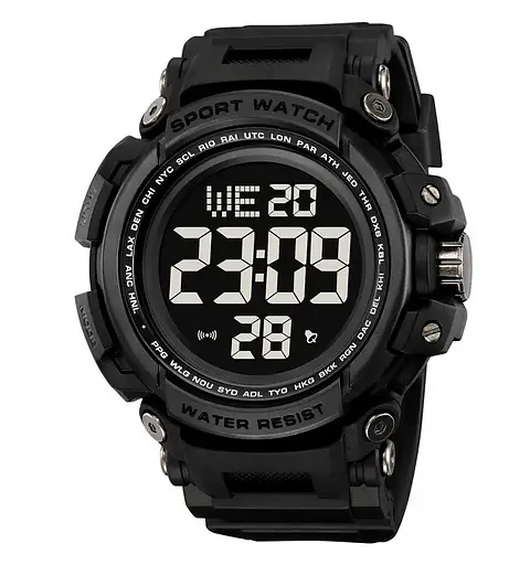 Часы мужские наручные спортивные Skmei 2422 (Черный)