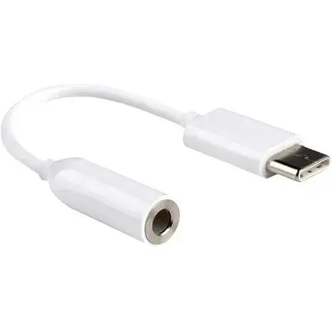 Перехідник Type-C to 3.5 мм аудіо адаптер гніздо штекер