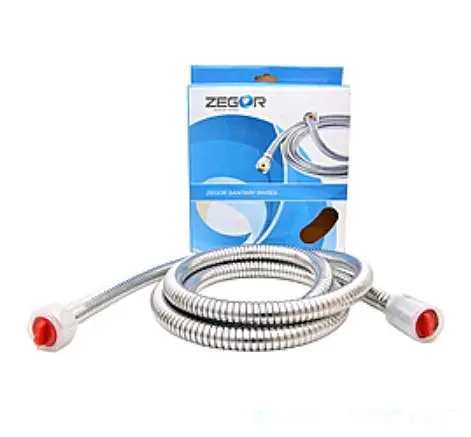 Шланг для душа Zegor/Troya WKR-005 IхI растяжимый в коробке 1,5 м 30412 - фото 1