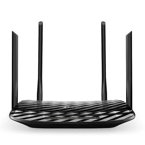 Роутер TP-LINK Archer A6, Wi-Fi 802.11a/b/g/n/ac, до 867 Mb/s, 2.4/5GHz, 4 LAN 100/1000 Mb/s, RJ45 100/1000Mb/s (FE) - фото 1